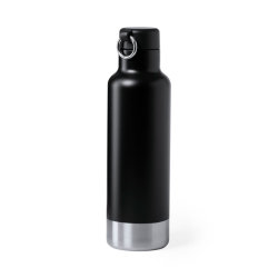 Бутылка для воды PERNAL, 750 мл,  нержавеющая сталь (чёрный)