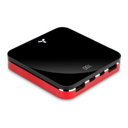 Внешний аккумулятор Accesstyle Carmine 8MP 8000 мАч, черный/красный (красный, черный)