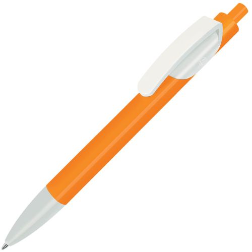 Ручка шариковая TRIS (оранжевый, белый)