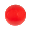 Мяч пляжный надувной; красный; D=40-50 см, не накачан, ПВХ (красный)