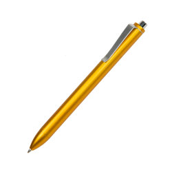 M2, ручка шариковая,  пластик, металл (желтый)
