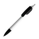 Ручка шариковая TRIS (черный, белый)