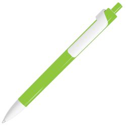 Ручка шариковая FORTE (зеленое яблоко, белый)