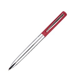 Ручка шариковая CLIPPER, покрытие soft touch (бордовый)