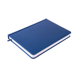 Ежедневник недатированный Campbell, формат А5,  в линейку (тёмно-синий)