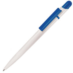 MIR, ручка шариковая, белый, синий, пластик (белый, синий)