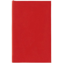 Ежедневник Flat Mini, недатированный, красный