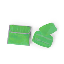 Набор: термосумка и ланч-бокс с приборами PARLIK (зеленый)