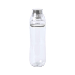 Бутылка для воды FIT, 700 мл (прозрачный, серый)